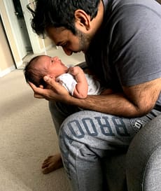 a fathers day letter to my husband; being a dad; new dad tips