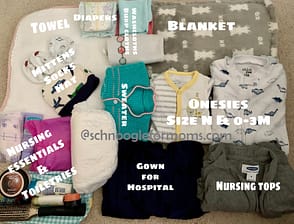 Hospital bag essentials; what to pack in a hospital bag