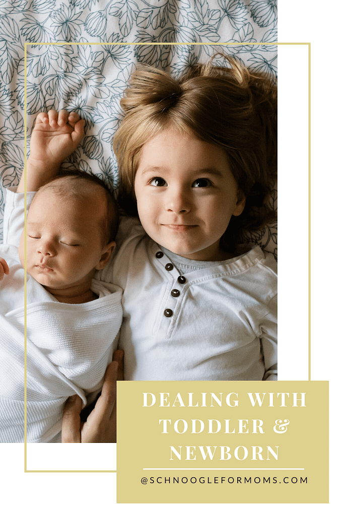 dealing with toddler & a newborn